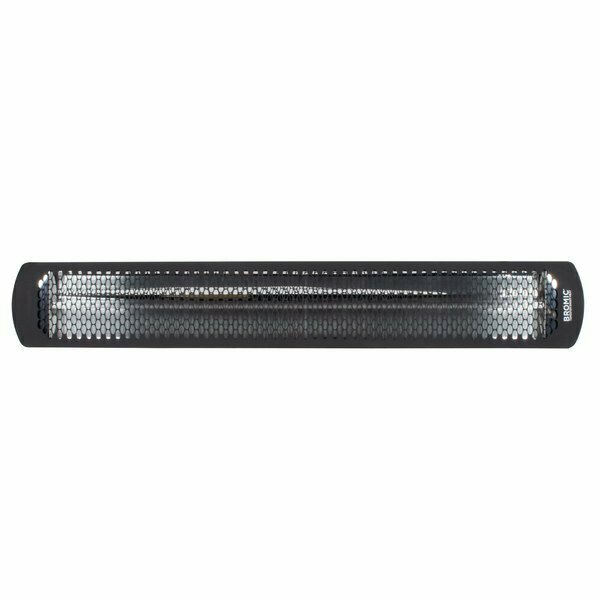 Bromic Heating BH0420031 Black Tungsten Smart-Heat Electric Outdoor Patio Heater - 220/240V 3000W 239BH423